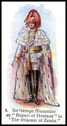 16PPPP 4 Sir George Alexander as Rupert of Hentzau in The Prisoner of Zenda